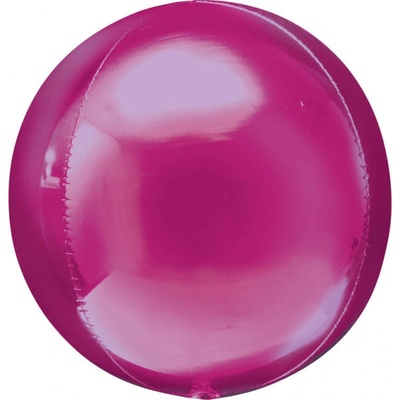 Amscan Balonek fóliový koule růžová 40 cm