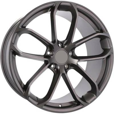 Racing Line H5084 11,5x22 5x130 ET61 grey matt – Zboží Mobilmania