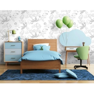 DIMEX ART Луксозна флизелинова тапета сиви жирафи