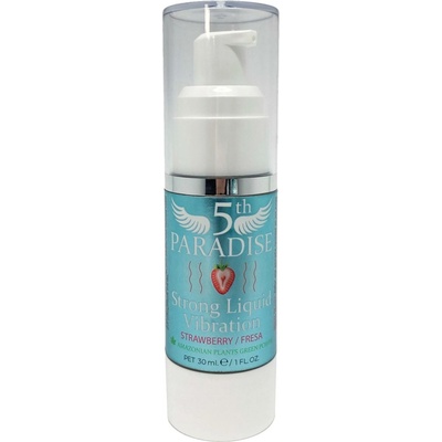 5th Paradise Silné tekuté vibrácie Jahoda 30 ml
