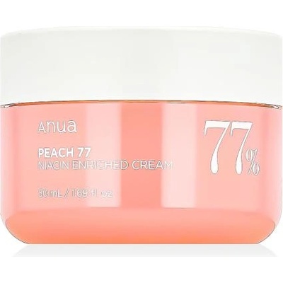 Anua Peach Niacin Enriched Cream хидратиращ крем за лице 50 ml унисекс