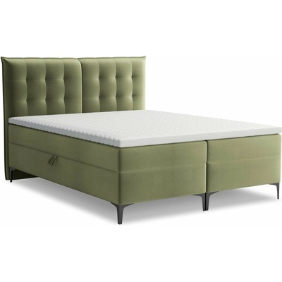 Makamii Mikana boxspring zelená