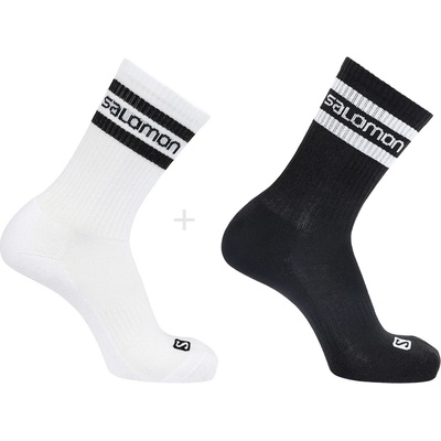 Salomon 365 Crew 2 Pack White/Black