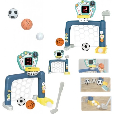 Lebula Multifunkční branky pro děti 3v1 golfový míček