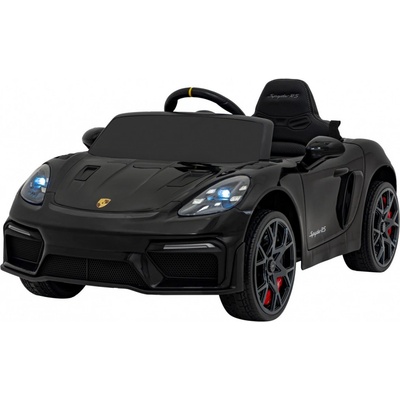 mamido Elektrické autíčko Porsche Spyder RS 718 černé