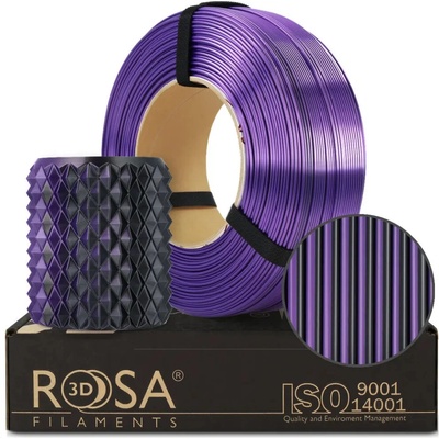 Rosa3D PLA Magic Silk Mistic fialová / Silk Mistic Violet 1,75mm 1 kg