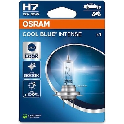 OSRAM autožárovka H7 COOL BLUE INTENSE.NG 64210CBN 55W 12V PX26d blistr