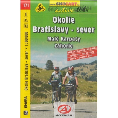 Okolie Bratislavy sever 1:60 000