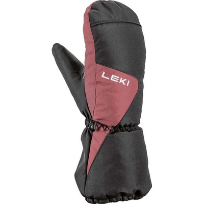 Leki Nevio Junior Mitt black-rose