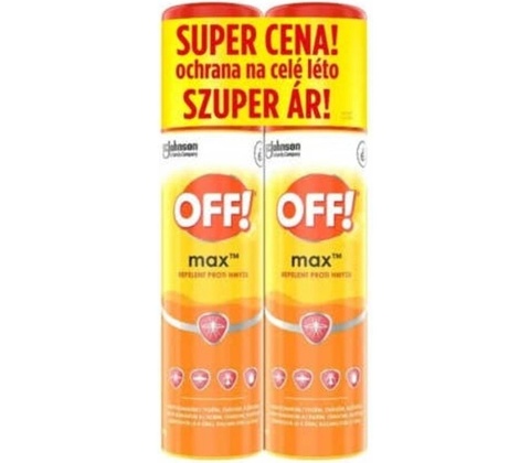 Off! Max spray 2 x 100 ml