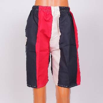 Image 1 of Мъжки шорти в черно, червено и цвят екрю