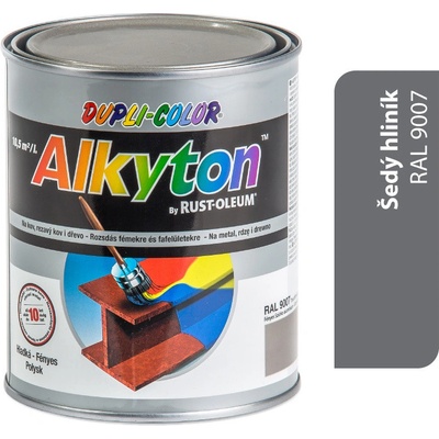 Alkyton Hladký RAL 9007 0,75L
