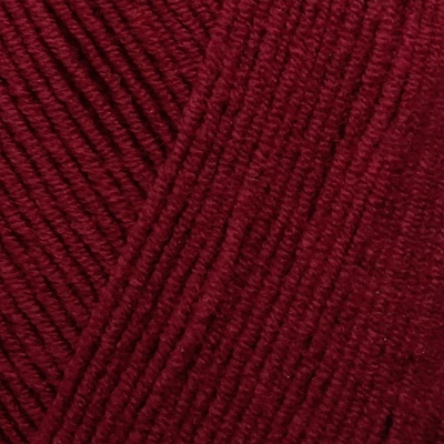 YarnArt Cotton Soft 66 vínová červená