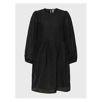 Pieces KIDS Ежедневна рокля Alfrida 17131887 Черен Regular Fit (Alfrida 17131887)