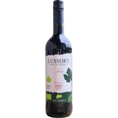 Lussory Organic Merlot nealkoholické červené víno 0,0 % 0,735 l (holá láhev)