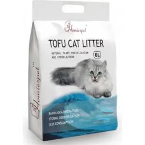 Tofu Cat Litter Соева тоалетна 6л, аромат лавандула