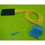 Conneu Оптичен PLC сплитер 1x32 с SC-UPC конектори, ABS Box, Conneu (CNPLC-132-SC1-SC1-BOX)