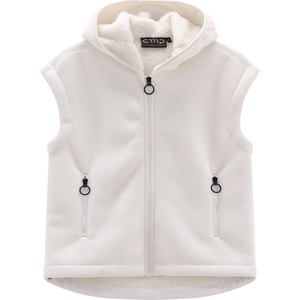 CMP Дамски поларен елек CMP Women's Vest Fix Hood 36P4566 Fleece vest - Snow - размер XL (132-1714-0316)