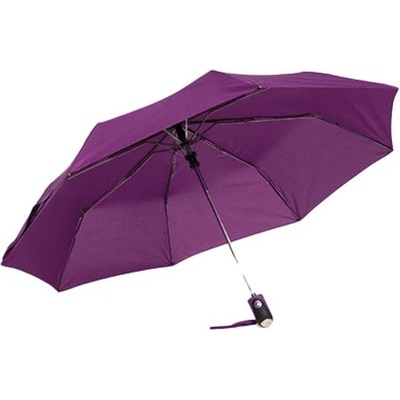 L-Merch SC40 skládací automatický deštník fialový