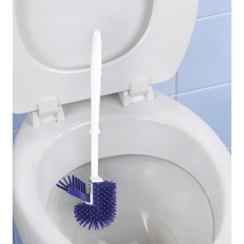 Wenko WC súprava 13,5 x 41,8 cm Termoplast polypropylén fialová biela