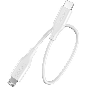 Choetech Кабел Choetech IP0040, USB-C към Lightning, PD 18/30W, 1.2m, бял (IP0040)