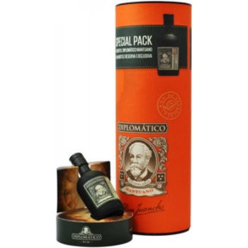 Diplomatico Mantuano 40% 0,7 l + Reserva Exclusiva 0,05 l (tuba)