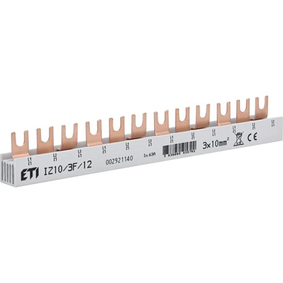 ETI 002921020 prepojovacia lišta 3P IZ-12mod.3p 0,21m