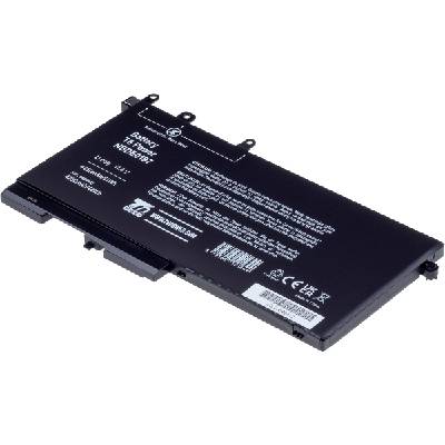 Baterie T6 Power pro Dell Latitude 5491, Li-Poly, 11,4 V, 4450 mAh (51 Wh), černá