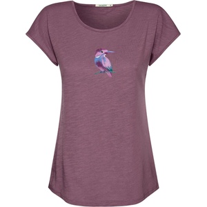 GreenBomb Дамска тениска GreenBomb Bird Look Cool T-shirt - Moorberry - размер XL (916-7654-0115)