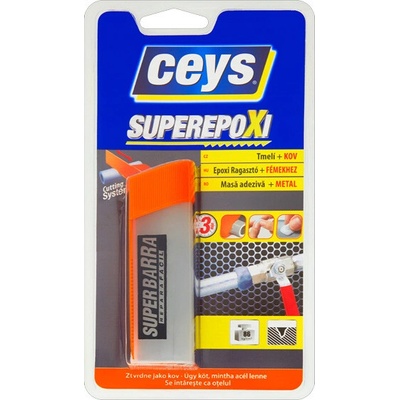 tmel epoxidový správkový 27,5g na kov CEYS