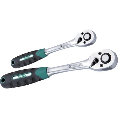 HONITON ráčna 3/8" oválná s gumovou rukojetí, 36 zubů H9733