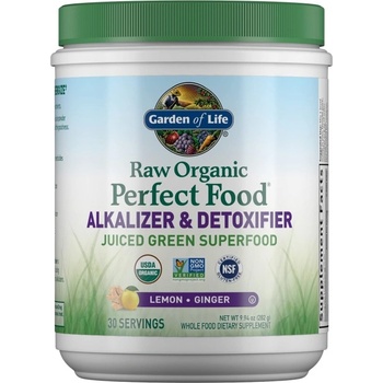 Garden of Life Raw Organic Perfect Food Alkalizer & Detoxifier [282 грама] Лимон