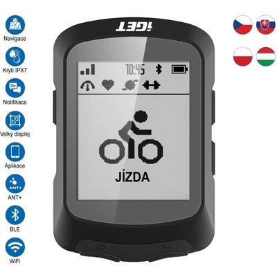 iGET CYCLO C220 - cyklocomputer GPS C220