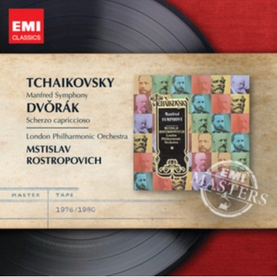 TCHAIKOVSKY: MANFRED SYMPHONY - ROSTROPOV CD
