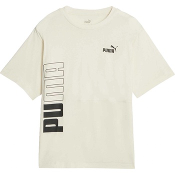 PUMA Power logo love color block tee xs