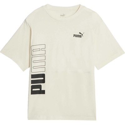 PUMA Power logo love color block tee xs