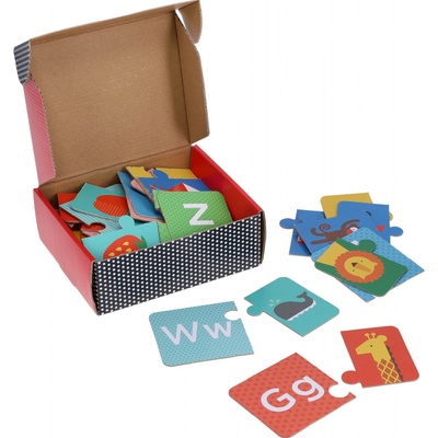 Petitcollage puzzle abeceda