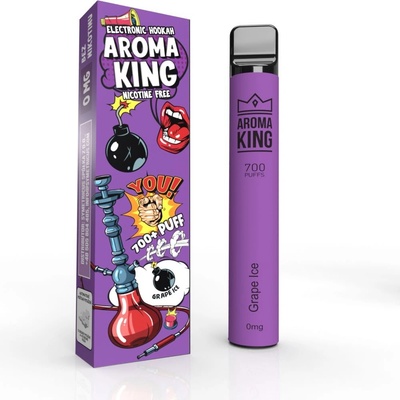 Aroma King Hookah Grape Ice 0 mg 700 potáhnutí 1 ks – Zboží Dáma