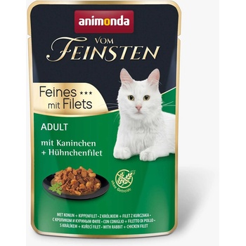 Animonda Vom Feinsten Cat Adult - заек и пилешки филета 85 г
