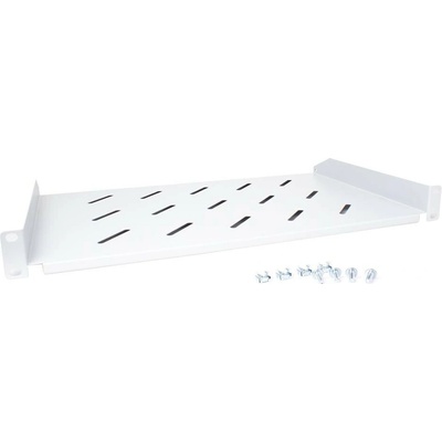Getfort 19" univerzální police do racku 1U 270 mm šedá