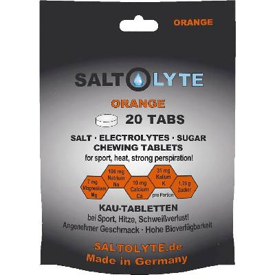 SALTOLYTE 20 дъвчащи таблетки със сол и електролити - Orange