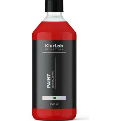 KiurLab Pro Leather And Vinyl Paint Red 1 l