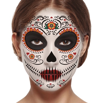 Fiestas Guirca Татуировки за лице Catrina