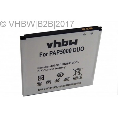 VHBW Батерия за Prestigio MultiPhone 5000 Duo, 2200 mAh (800113746)