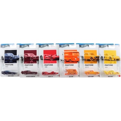 Mattel Hot Wheels Silver Series Pantone asst JKY47