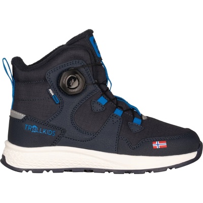 Trollkids Детски зимни ботуши Trollkids Kid's Bergen Winter Mid Cut Winter boots - Navy / Medium Blue - размер 30 (EU) (702-3482-0213)