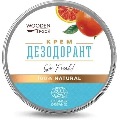 Wooden Spoon КРЕМ-ДЕЗОДОРАНТ go fresh!