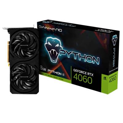 Gainward GeForce RTX 4060 PYTHON II 8GB GDDR6 128bit (471056224-4496)