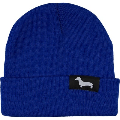 KAŠMIR pletená dětská zimní čepice ZD07 all royal blue