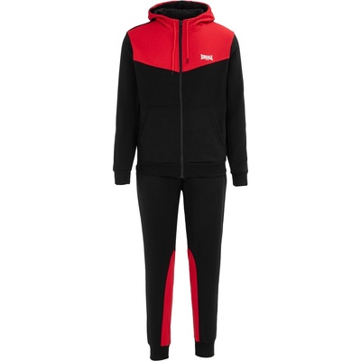 Lonsdale Анцуг Lonsdale Mens Tracksuit - Black/Red